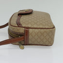 CELINE Macadam Canvas Shoulder Bag Beige Auth 138274-3