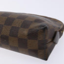 LOUIS VUITTON Damier Ebene Pochette Cosmetic PM Pouch N47516 LV Auth 138275-7