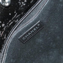 CHANEL Chain Shoulder Bag Patent leather Black Silver CC Auth 138276-15