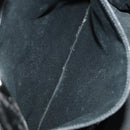 CHANEL Chain Shoulder Bag Patent leather Black Silver CC Auth 138276-19