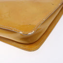 LOUIS VUITTON Monogram Vernis Lexington Accessory Pouch Beige M91010 Auth 138279-8