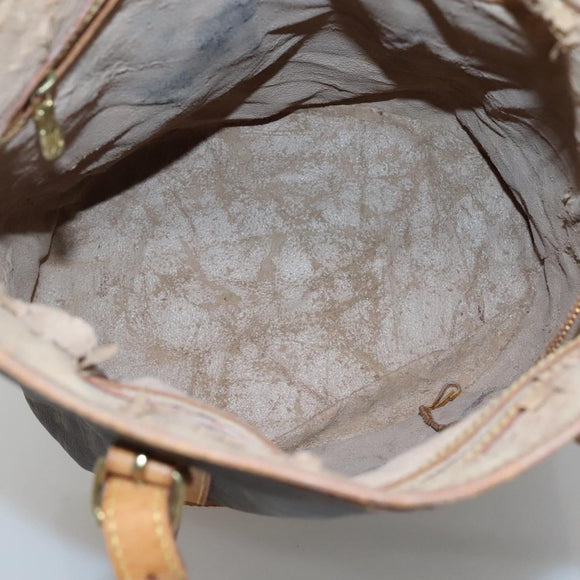 LOUIS VUITTON Monogram Bucket GM Shoulder Bag M42236 LV Auth 138294