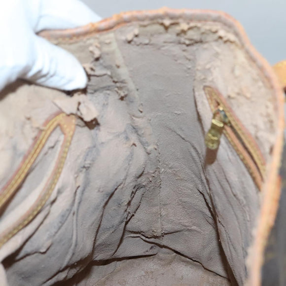 LOUIS VUITTON Monogram Bucket GM Shoulder Bag M42236 LV Auth 138294