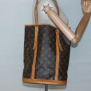 LOUIS VUITTON Monogram Bucket GM Shoulder Bag M42236 LV Auth 138294-22