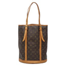LOUIS VUITTON Monogram Bucket GM Shoulder Bag M42236 LV Auth 138294-3