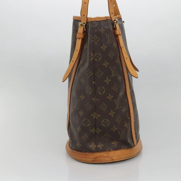 LOUIS VUITTON Monogram Bucket GM Shoulder Bag M42236 LV Auth 138294