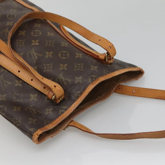 LOUIS VUITTON Monogram Bucket GM Shoulder Bag M42236 LV Auth 138294