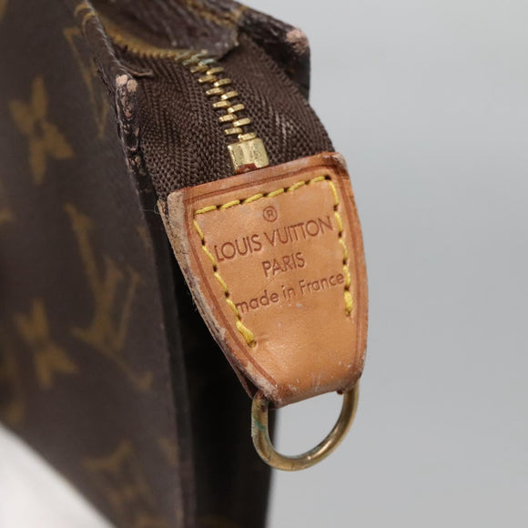 LOUIS VUITTON Monogram Bucket GM Accessory Pouch LV Auth 138295