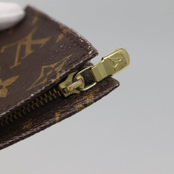 LOUIS VUITTON Monogram Bucket GM Accessory Pouch LV Auth 138295
