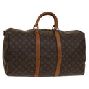 LOUIS VUITTON Monogram Keepall Bandouliere 50 Boston Bag M41416 LV Auth 138297-1