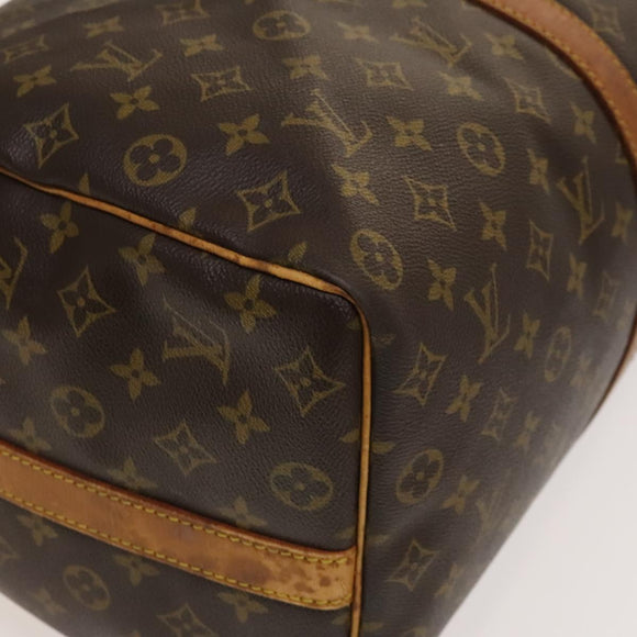 LOUIS VUITTON Monogram Keepall Bandouliere 50 Boston Bag M41416 LV Auth 138297