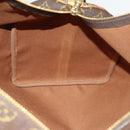 LOUIS VUITTON Monogram Keepall Bandouliere 50 Boston Bag M41416 LV Auth 138297-19