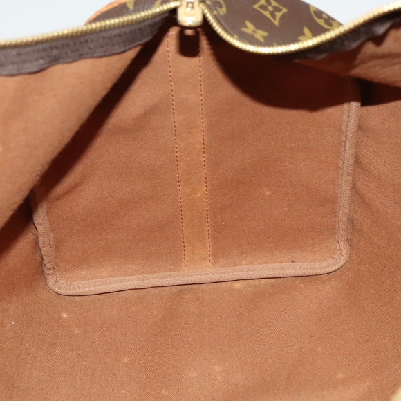 LOUIS VUITTON Monogram Keepall Bandouliere 50 Boston Bag M41416 LV Auth 138297