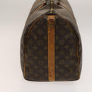 LOUIS VUITTON Monogram Keepall Bandouliere 50 Boston Bag M41416 LV Auth 138297-4