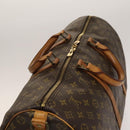 LOUIS VUITTON Monogram Keepall Bandouliere 50 Boston Bag M41416 LV Auth 138297-6