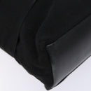 Salvatore Ferragamo Vala Chain Shoulder Bag Canvas Black Gold Auth 138299-15