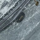 GUCCI Bamboo Shoulder Bag Leather 2way Black Gold 001 1781 1577 Auth 138302-16