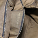 FENDI Zucca Canvas Vanity Pouch Brown Black gold Auth 138304-12