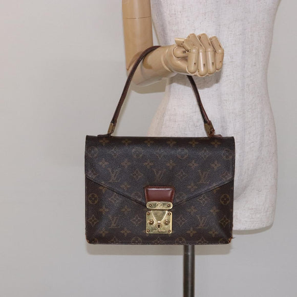 LOUIS VUITTON Monogram Monceau 26 Shoulder Bag M51187 LV Auth 138306