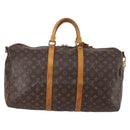 LOUIS VUITTON Monogram Keepall Bandouliere 50 Hand Bag M41416 LV Auth 138308-2