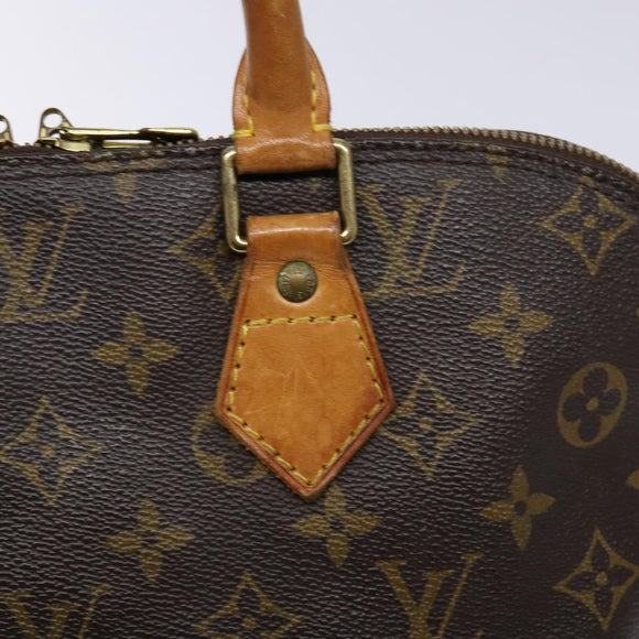 LOUIS VUITTON Monogram Alma Hand Bag M51130 LV Auth 138311