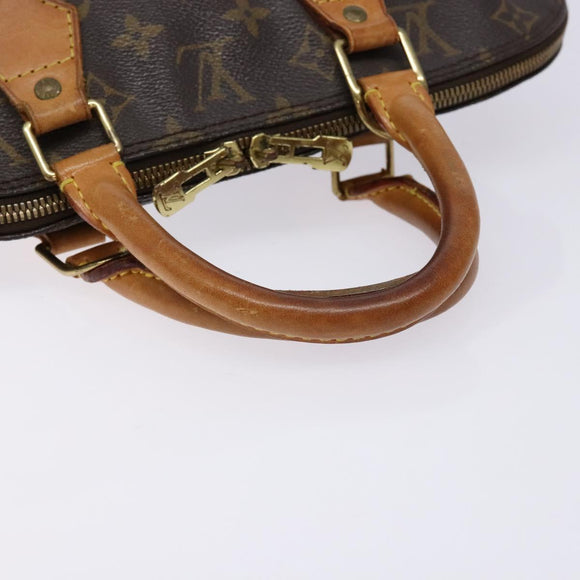 LOUIS VUITTON Monogram Alma Hand Bag M51130 LV Auth 138311