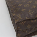 LOUIS VUITTON Monogram Sac Plat Hand Bag M51140 LV Auth 138313-16