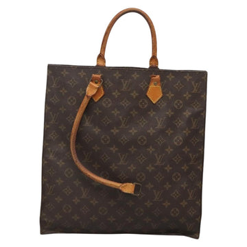 LOUIS VUITTON Monogram Sac Plat Hand Bag M51140 LV Auth 138313 - 0
