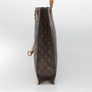 LOUIS VUITTON Monogram Sac Plat Hand Bag M51140 LV Auth 138313-3