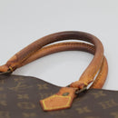 LOUIS VUITTON Monogram Sac Plat Hand Bag M51140 LV Auth 138313-8