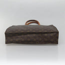 LOUIS VUITTON Monogram Sac Plat Hand Bag M51140 LV Auth 138313-5