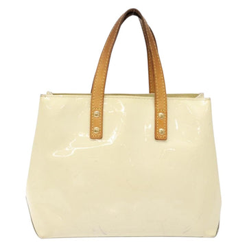 LOUIS VUITTON Monogram Vernis Reade PM Hand Bag Perle M91336 LV Auth 138316 - 0
