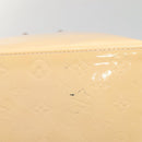 LOUIS VUITTON Vernis Reade MM Hand Bag Marshmallow Pink M91304 LV Auth 138317-6