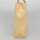 LOUIS VUITTON Vernis Reade MM Hand Bag Marshmallow Pink M91304 LV Auth 138317-4