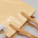 LOUIS VUITTON Vernis Reade MM Hand Bag Marshmallow Pink M91304 LV Auth 138317-7