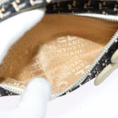 CHANEL Shoulder Bag Canvas Black Silver CC Auth 138320-20