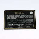 CHANEL Shoulder Bag Canvas Black Silver CC Auth 138320-22