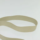 CHANEL Shoulder Bag Canvas Black Silver CC Auth 138320-8