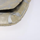 GUCCI Chain Shoulder Bag Velor White 007 2033 1705 Auth 138324-10