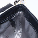 GUCCI Chain Shoulder Bag Velor White 007 2033 1705 Auth 138324-20