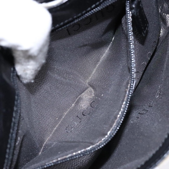 GUCCI Chain Shoulder Bag Velor White 007 2033 1705 Auth 138324