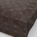 LOUIS VUITTON Monogram Sac Plat Hand Bag M51140 LV Auth 138331-9