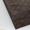 LOUIS VUITTON Monogram Sac Plat Hand Bag M51140 LV Auth 138331-14