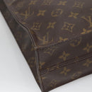 LOUIS VUITTON Monogram Sac Plat Hand Bag M51140 LV Auth 138331-16