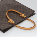 LOUIS VUITTON Monogram Sac Plat Hand Bag M51140 LV Auth 138331-6