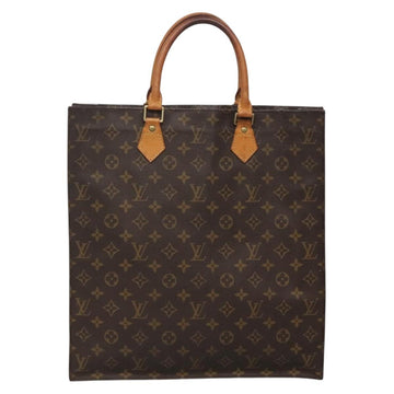 LOUIS VUITTON Monogram Sac Plat Hand Bag M51140 LV Auth 138332 - 0