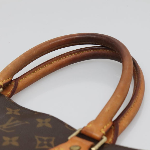 LOUIS VUITTON Monogram Sac Plat Hand Bag M51140 LV Auth 138332