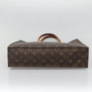 LOUIS VUITTON Monogram Sac Plat Hand Bag M51140 LV Auth 138332-5