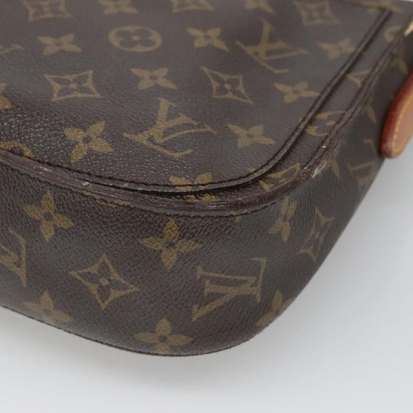 LOUIS VUITTON Monogram Saint Cloud GM Shoulder Bag M51242 LV Auth 138335