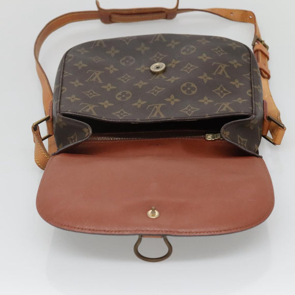 LOUIS VUITTON Monogram Saint Cloud GM Shoulder Bag M51242 LV Auth 138335